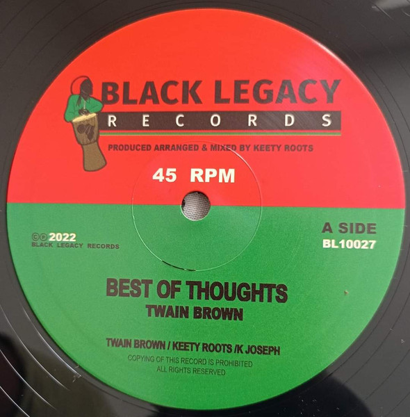 Twain Brown - Best Of Thoughts | Black Legacy (BL10027)