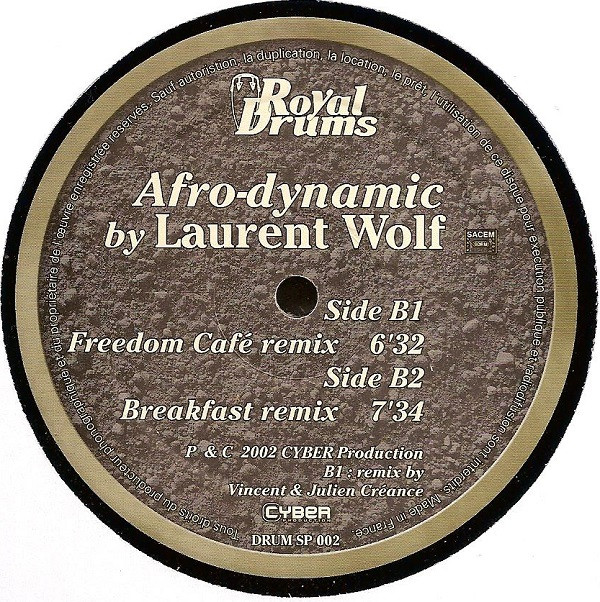 Afrodynamic By Laurent Wolf - Afro-Dynamic | Royal Drums (DRUM SP 002) - 3