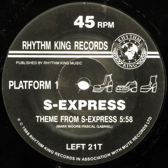 S-Express - Theme From S-Express | Rhythm King (LEFT 21T) - 3