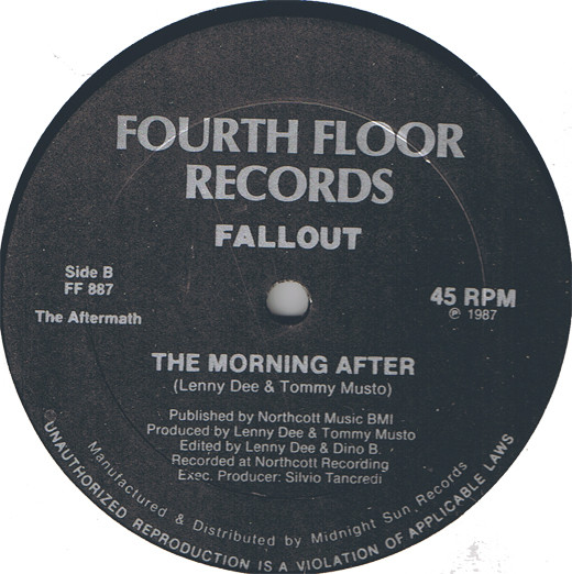 Fallout - The Morning After | Fourth Floor Records (FF 887) - 2 Fallout - The Morning After | Fourth Floor Records (FF 887) - 2