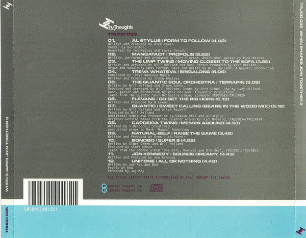 Various - When Shapes Join Together 3 | Tru Thoughts (TRUCD 035) - 2 Various - When Shapes Join Together 3 | Tru Thoughts (TRUCD 035) - 2