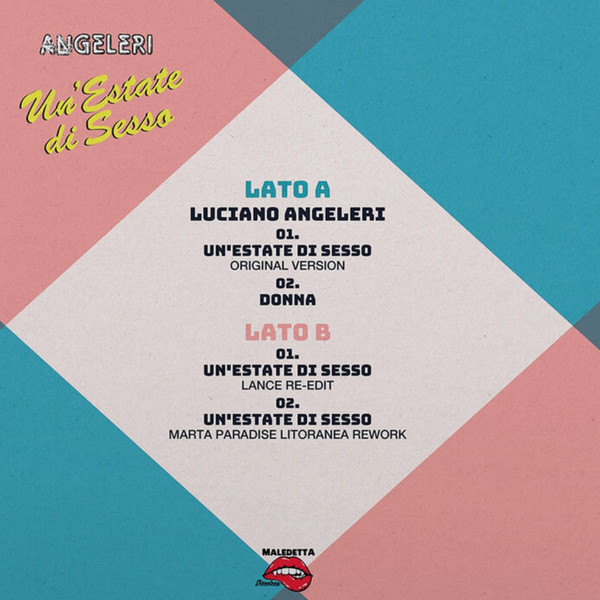 Luciano Angeléri - Un'Estate Di Sesso | Maledetta Discoteca (MD-33-005) - 2 Luciano Angeléri - Un'Estate Di Sesso | Maledetta Discoteca (MD-33-005) - 2