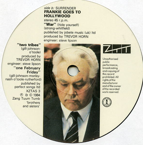 Frankie Goes To Hollywood - Two Tribes (Carnage) | ZTT (XZTAS 3) - 4 Frankie Goes To Hollywood - Two Tribes (Carnage) | ZTT (XZTAS 3) - 4
