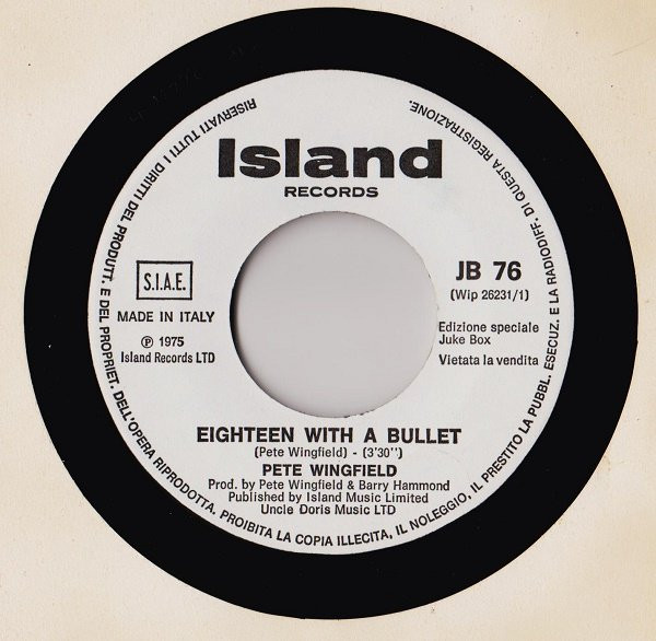 Los Calchakis / Pete Wingfield - Recuerdo / Eighteen With A Bullet | Arion (QUAR 011) - 2 Los Calchakis / Pete Wingfield - Recuerdo / Eighteen With A Bullet | Arion (QUAR 011) - 2