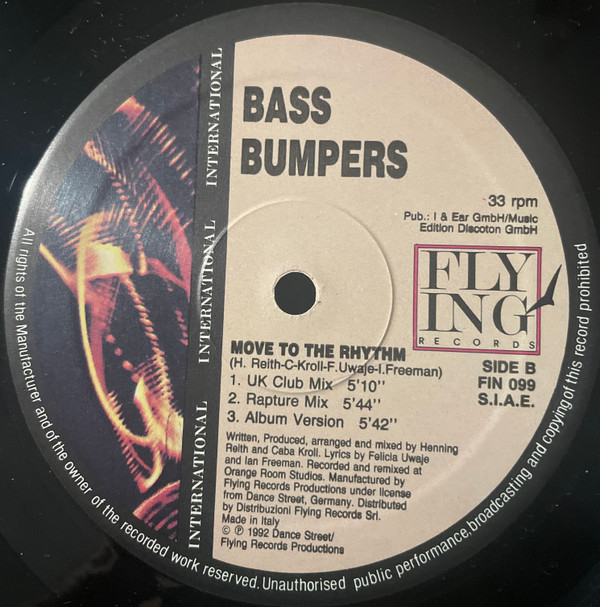 Bass Bumpers - Move To The Rhythm | Flying International (FIN 099) - 2 Bass Bumpers - Move To The Rhythm | Flying International (FIN 099) - 2