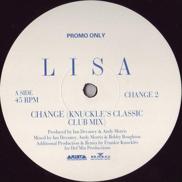 Lisa Stansfield - Change | Arista (CHANGE 2) - main
