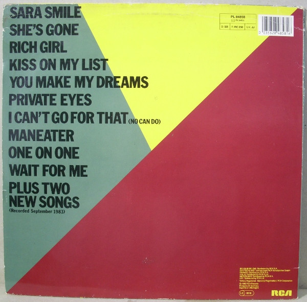 Daryl Hall & John Oates - Rock 'N Soul Part 1 | RCA (PL 84858) - 2 Daryl Hall & John Oates - Rock 'N Soul Part 1 | RCA (PL 84858) - 2