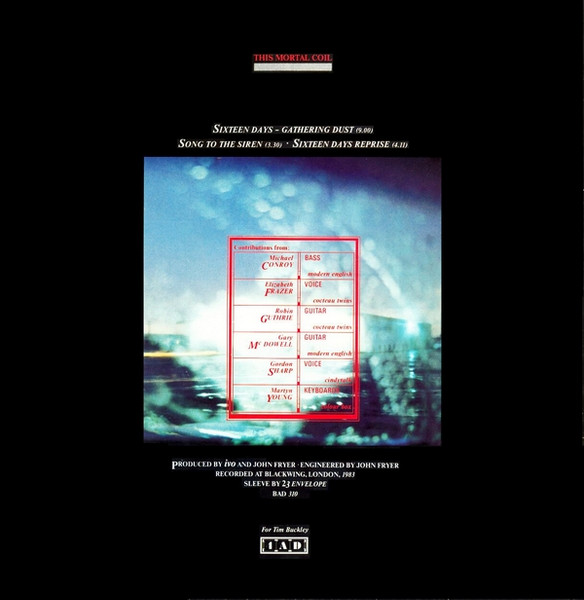This Mortal Coil - Sixteen Days - Gathering Dust | 4AD (BAD 310) - 2