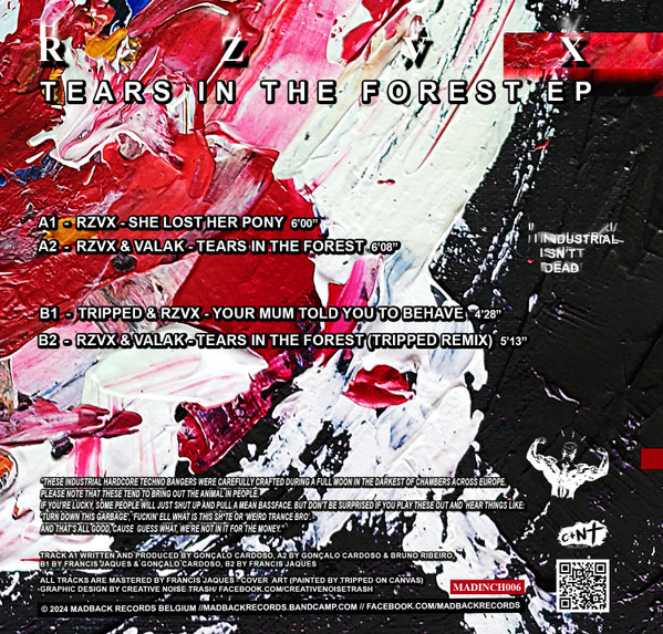 RZVX - Tears In The Forest EP | MadBack Records (MADINCH006) - 2