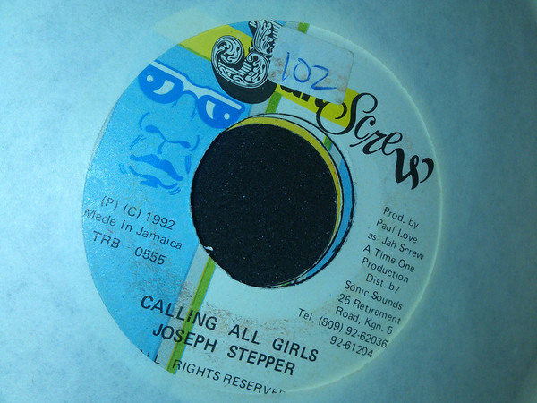 Joseph Stepper - Calling All Girls | Jah Screw (TRB 0555) - main