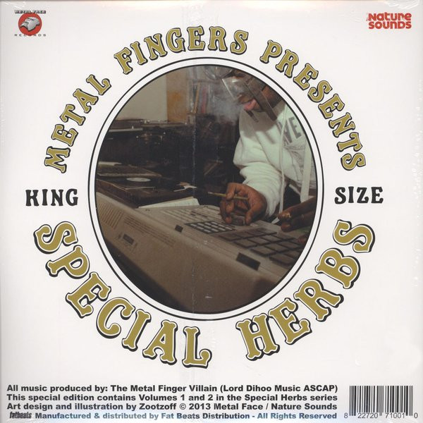 Metal Fingers - Special Herbs (Volume 1 & 2) | Nature Sounds (NSD-100) - 2