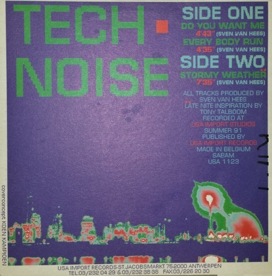 Tech-Noise - Do You Want Me | USA Import Music (USA 1123)