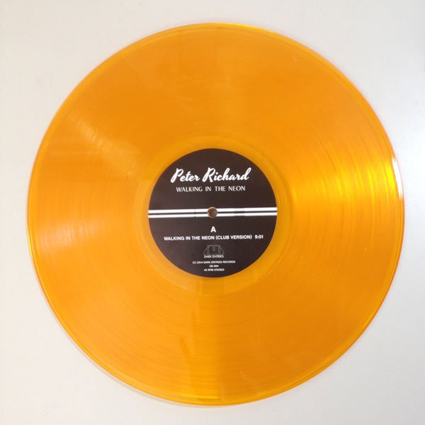Peter Richard - Walking In The Neon | Dark Entries (DE-064) - 3