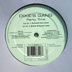 Dixie's Gang - Party Time | OK Records (OK 0012)