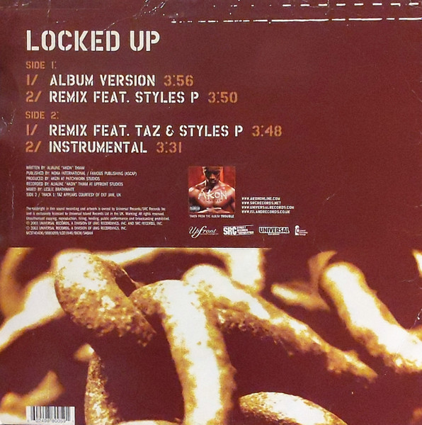 Akon - Locked Up | Universal Records (MCST 40406) - 2