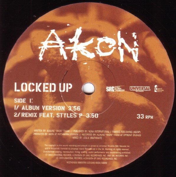 Akon - Locked Up | Universal Records (MCST 40406) - 3