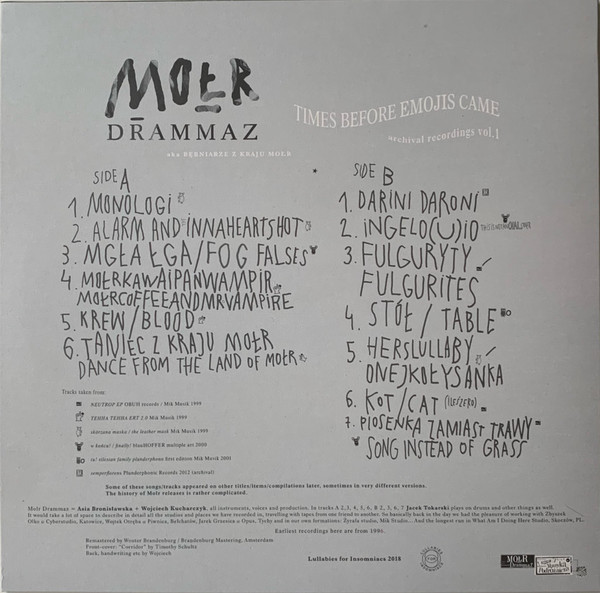 Mołr Drammaz - Times Before Emojis Came | Lullabies For Insomniacs (LFI014)