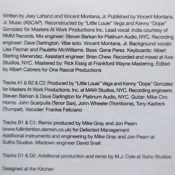 Masters At Work - To Be In Love | Defected (DFTD005) - 8