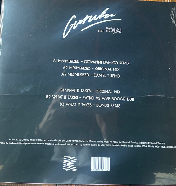 Guruku - Mesmerized / What It Takes | Ritual Release (RR08V) - 2