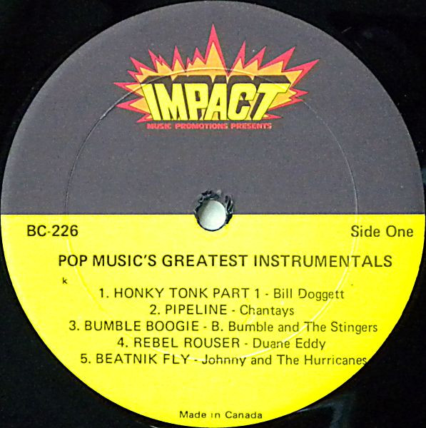 Various - Pop Music's Greatest Instrumentals | Impact Music Promotions (BC226) - 3
