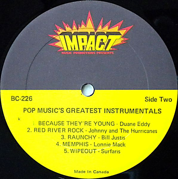 Various - Pop Music's Greatest Instrumentals | Impact Music Promotions (BC226) - 4
