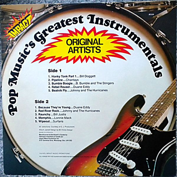 Various - Pop Music's Greatest Instrumentals | Impact Music Promotions (BC226) - 2