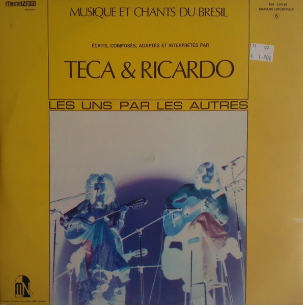 Teca & Ricardo - Musique Et Chants Du Brésil 1 | Moshé-Naïm (MN 10.019) - 2 Teca & Ricardo - Musique Et Chants Du Brésil 1 | Moshé-Naïm (MN 10.019) - 2