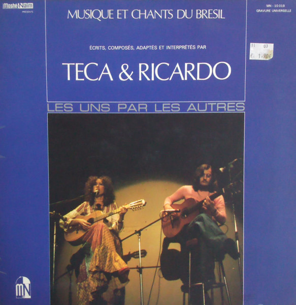 Teca & Ricardo - Musique Et Chants Du Brésil 1 | Moshé-Naïm (MN 10.019) - main Teca & Ricardo - Musique Et Chants Du Brésil 1 | Moshé-Naïm (MN 10.019) - main