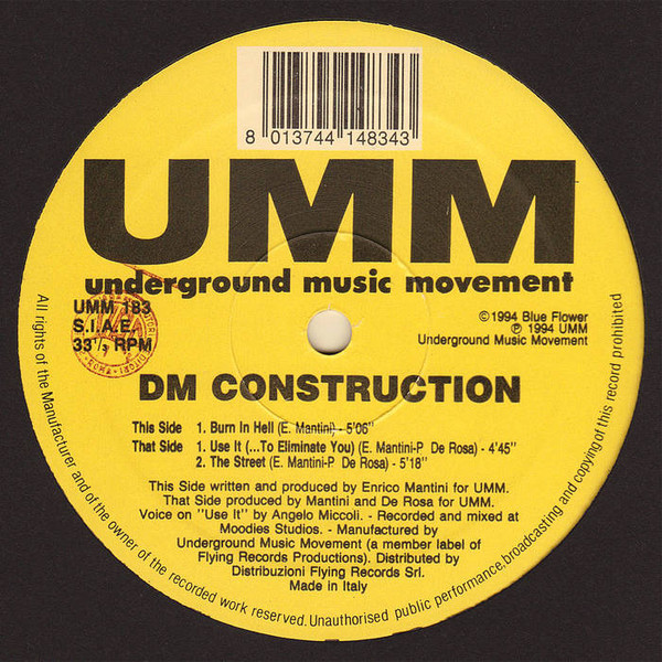 DM Construction - Untitled | UMM (UMM 183)