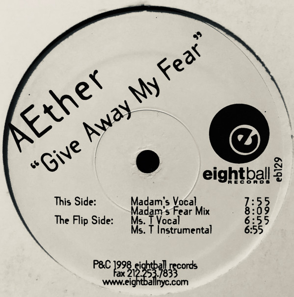 Aether - Give Away My Fear | Eightball Records (EB 129) - 3 Aether - Give Away My Fear | Eightball Records (EB 129) - 3