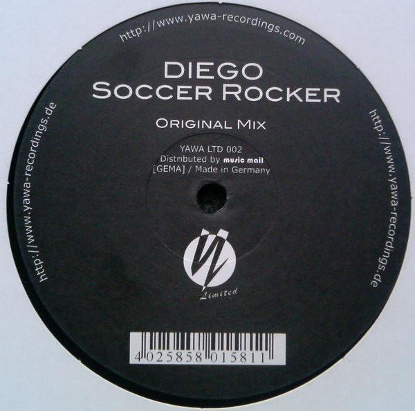 Diego - Soccer Rocker | YAWA Recordings (YAWA LTD 002)