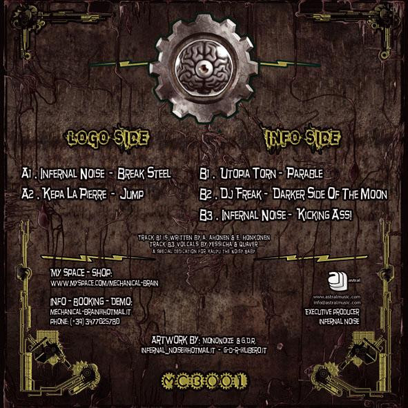 Various - Break Steel | Mechanical Brain (MCB 001) - 2