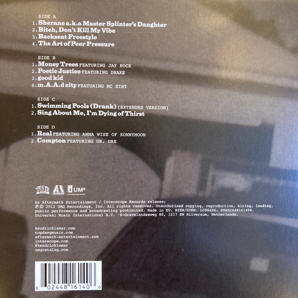 Kendrick Lamar - Good Kid, M.A.A.D City | Interscope Records (00602448161406) - 3 Kendrick Lamar - Good Kid, M.A.A.D City | Interscope Records (00602448161406) - 3