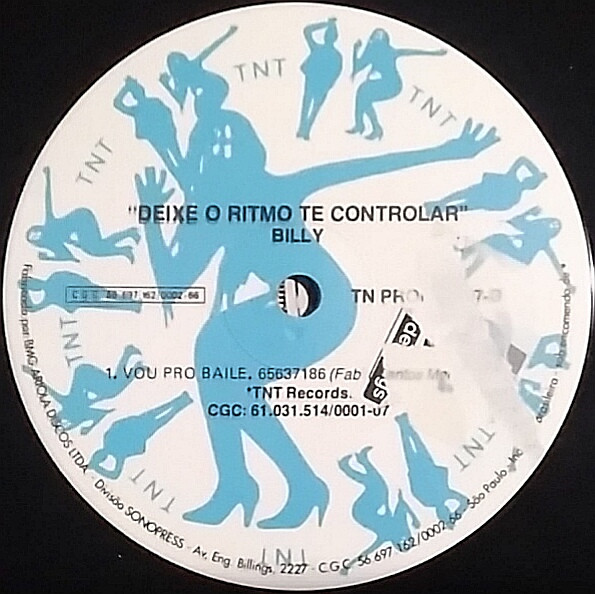 Billy - Deixe O Ritmo Te Controlar | TNT Records (TN PROMO157) - 4