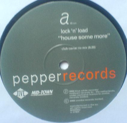 Lock 'N Load - House Some More | Pepper Records (9230420P)