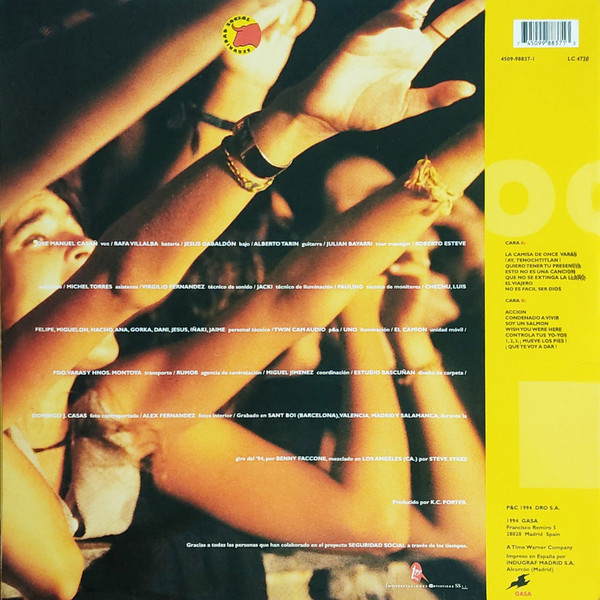 Seguridad Social - Compromiso De Amor Volumen 1 | Gasa (4509-98837-1) - 2