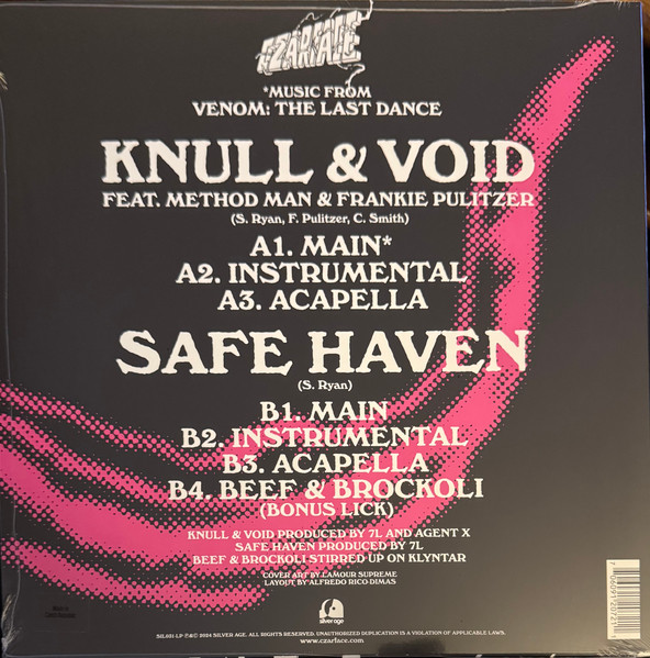 Czarface Feat. Method Man & Frankie Pulitzer - Knull & Void | Silver Age (SIL031-LP) - 2