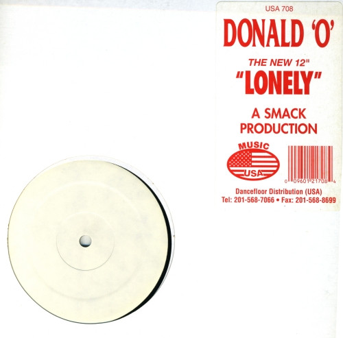 Donald "O" - Lonely | Music USA (USA 708)