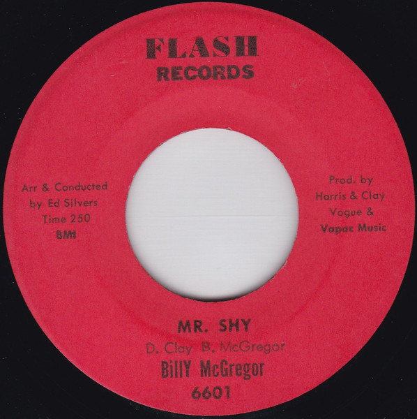 Billy McGregor - Mr. Shy | Flash Records (6601)