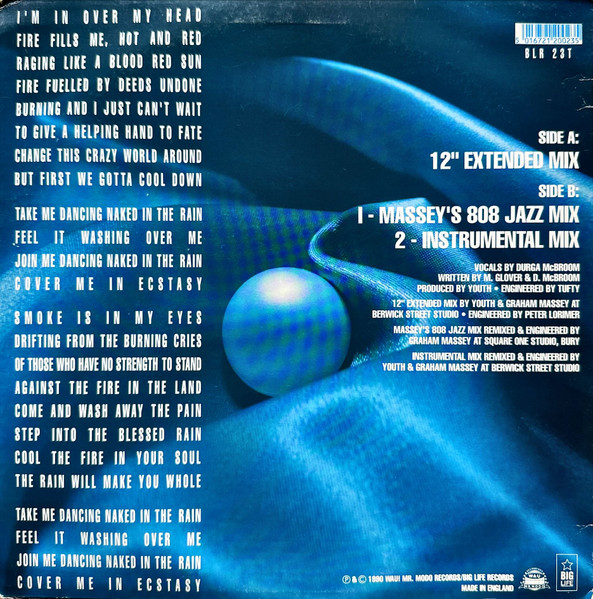 Blue Pearl - Naked In The Rain | Big Life (BLR 23T) - 2