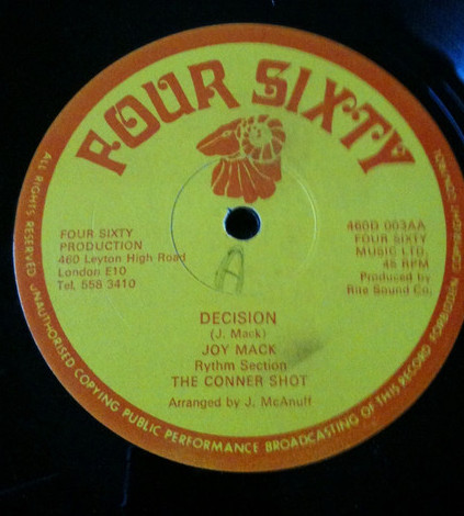Joy Mack - Decision | Four Sixty (460D 003) - 2