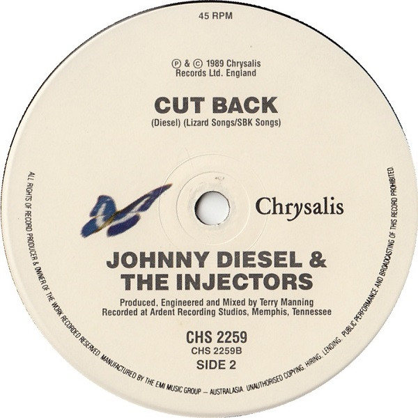 Johnny Diesel & The Injectors - Lookin' For Love | Chrysalis (CHS 2259)