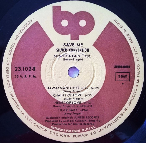 Silver Convention - Fly, Robin, Fly | BP (23.102) - 4