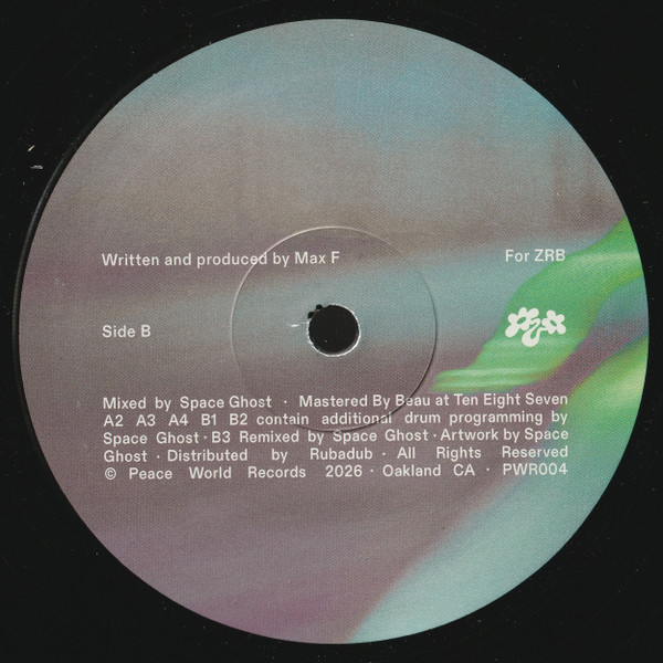 Max F - Hidden Atmospheres | Peace World Records (PWR004) - 2