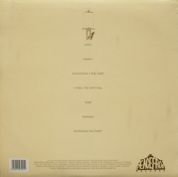 Ron Trent - Primitive Arts | Peacefrog Records (PF 092) - 2