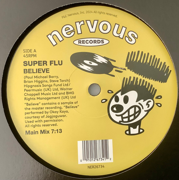 Super Flu - Believe | Nervous Records (NER26734)