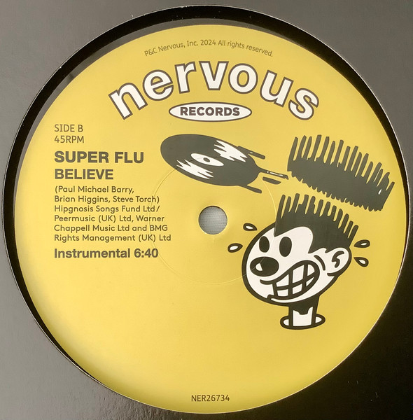 Super Flu - Believe | Nervous Records (NER26734) - 2