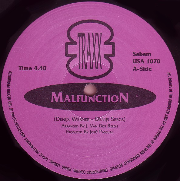 Traxx - Malfunction | USA Import Music (USA 1070) - 4