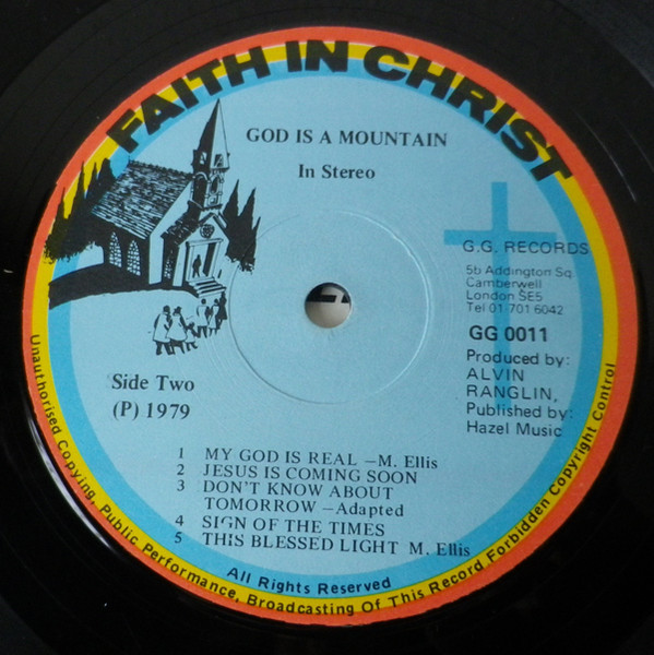 Claudelle Clarke - God Is A Mountain | GG's Records (GG 0011) - 4