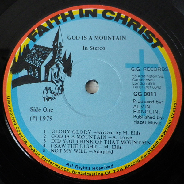 Claudelle Clarke - God Is A Mountain | GG's Records (GG 0011) - 3